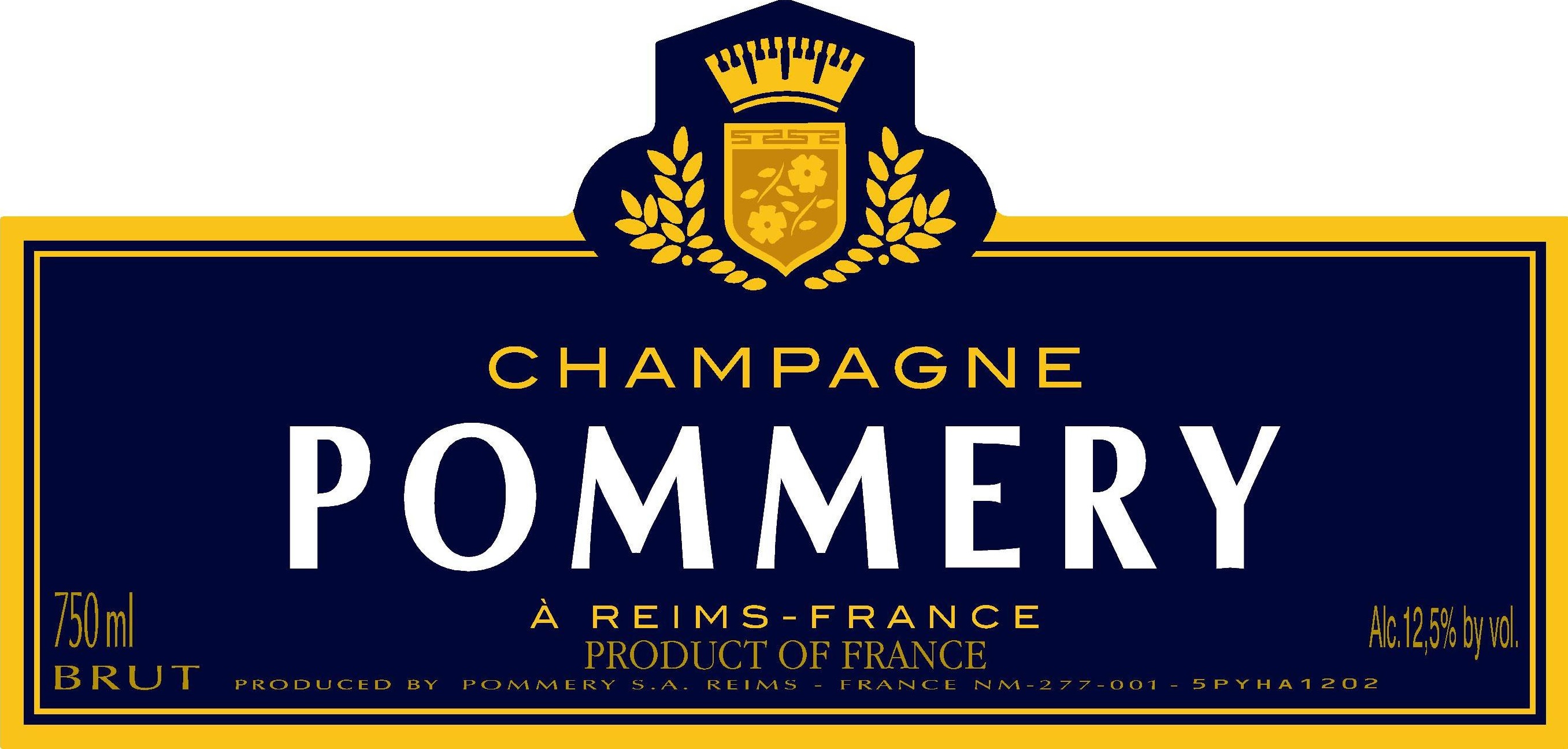 Pommery - Brut Royal label