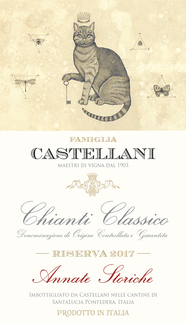Famiglia Castellani - Collezione Collesano - Chianti Classico Riserva - Annata Storiche label