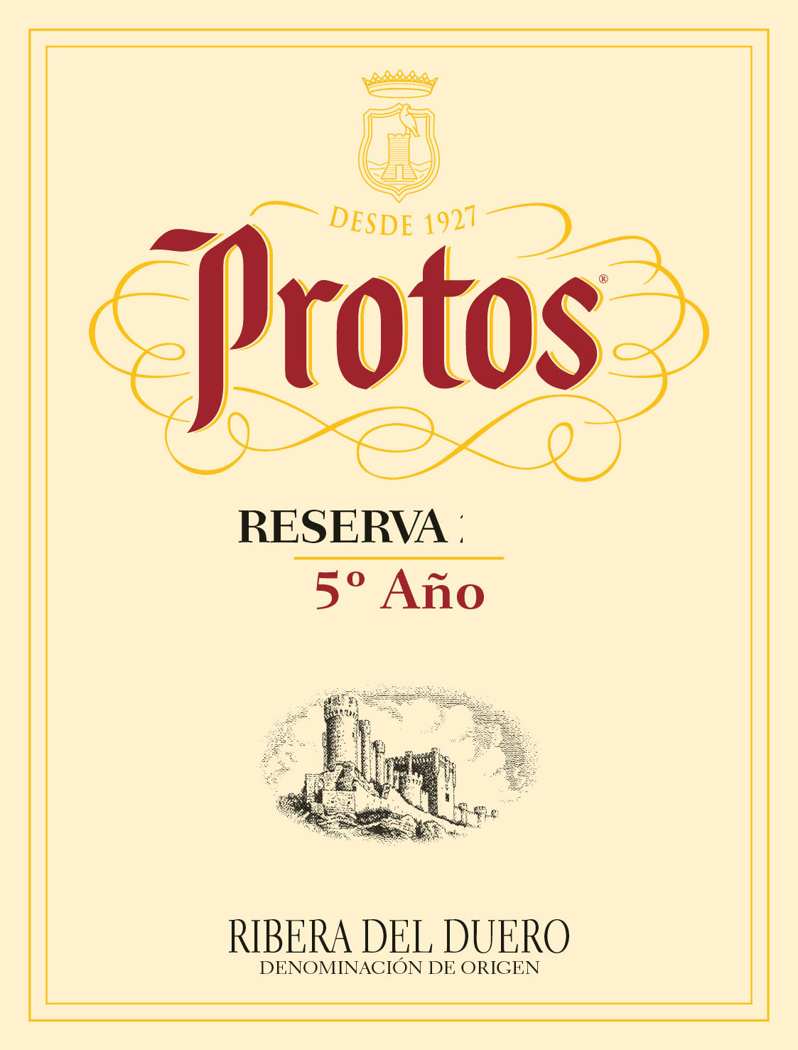 Protos - 5 AÑO label