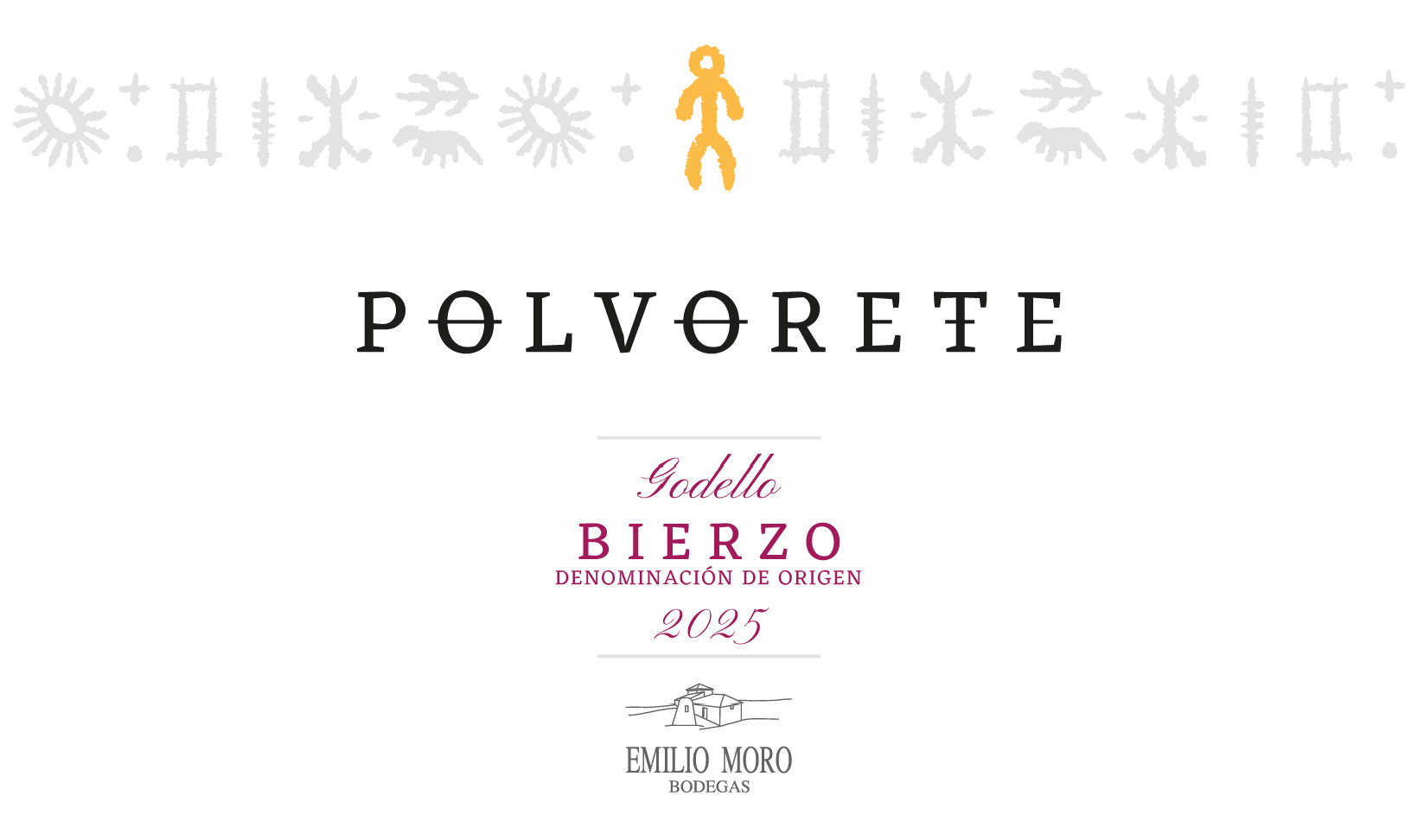 Emilio Moro - Polvorete label