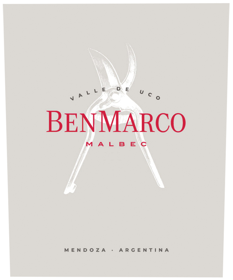 BenMarco - Malbec label