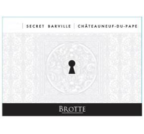 Brotte - Chateauneuf du Pape - Secret Barville label