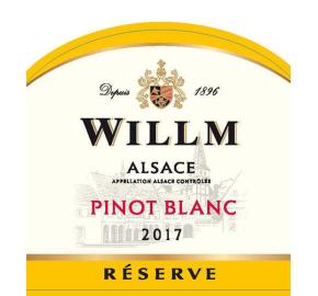 Alsace Willm - Pinot Blanc - Reserve label