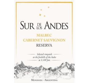 Sur de Los Andes - Malbec-Cabernet Sauvignon - Reserva label