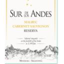 Sur de Los Andes - Malbec-Cabernet Sauvignon - Reserva